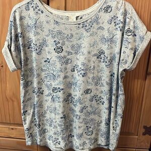 Lucky Brand Floral tee